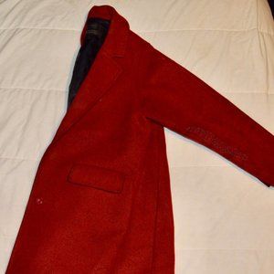 Red J. Crew Coat
